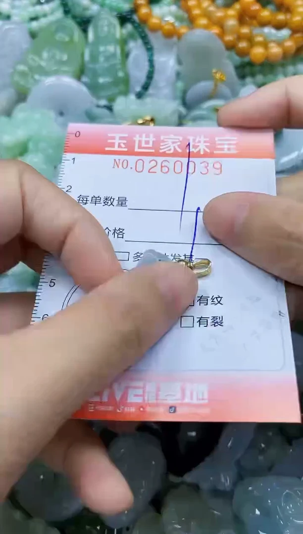 翡翠未镶嵌颈饰闪购0260039