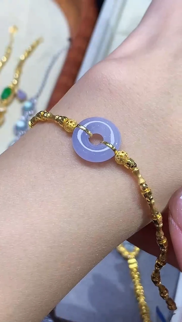 未镶嵌手链翡翠X2192多样性发其一