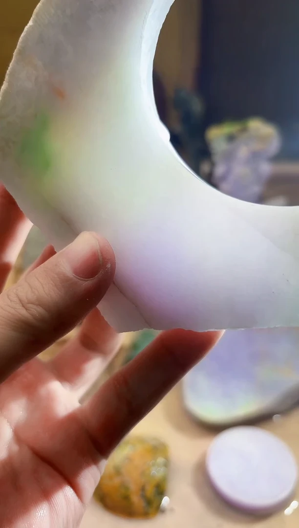 翡翠挂件未镶嵌A货张麦1759