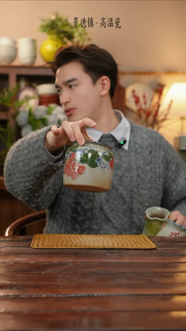 【闪购商品】摆件景德镇手作艺术感高温瓷