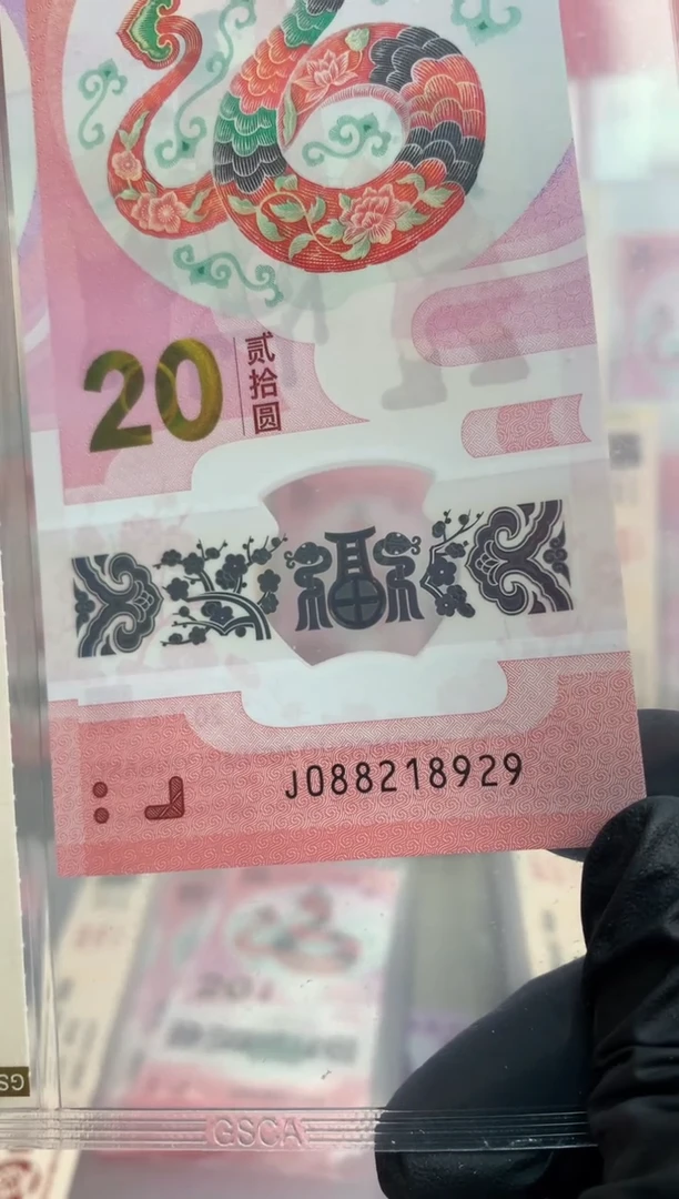 【闪购商品】塑料蛇钞 真钞【单张】8929