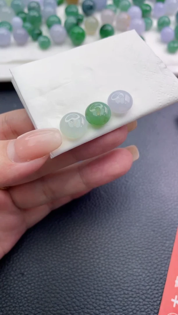 定制翡翠未镶嵌徐*珠子