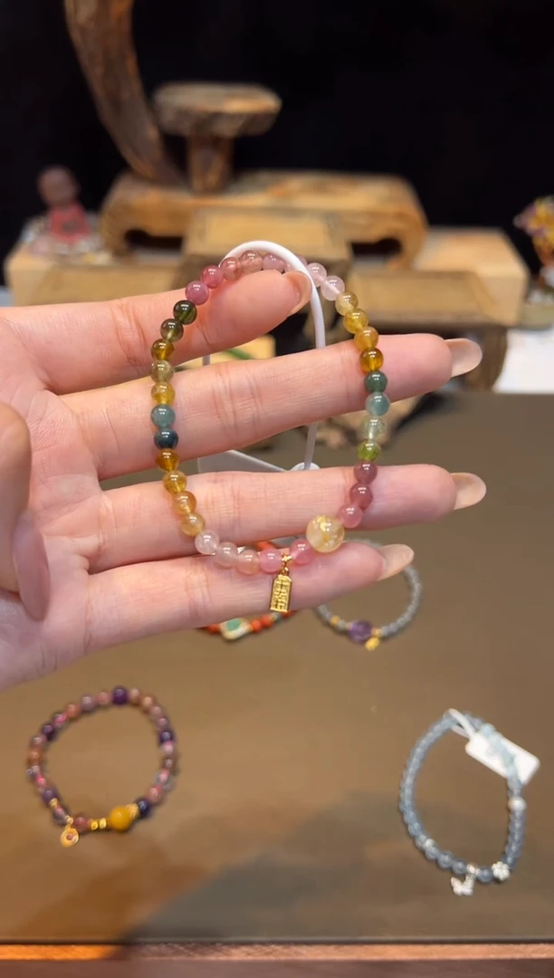 未镶嵌手链碧玺手饰@@F6110