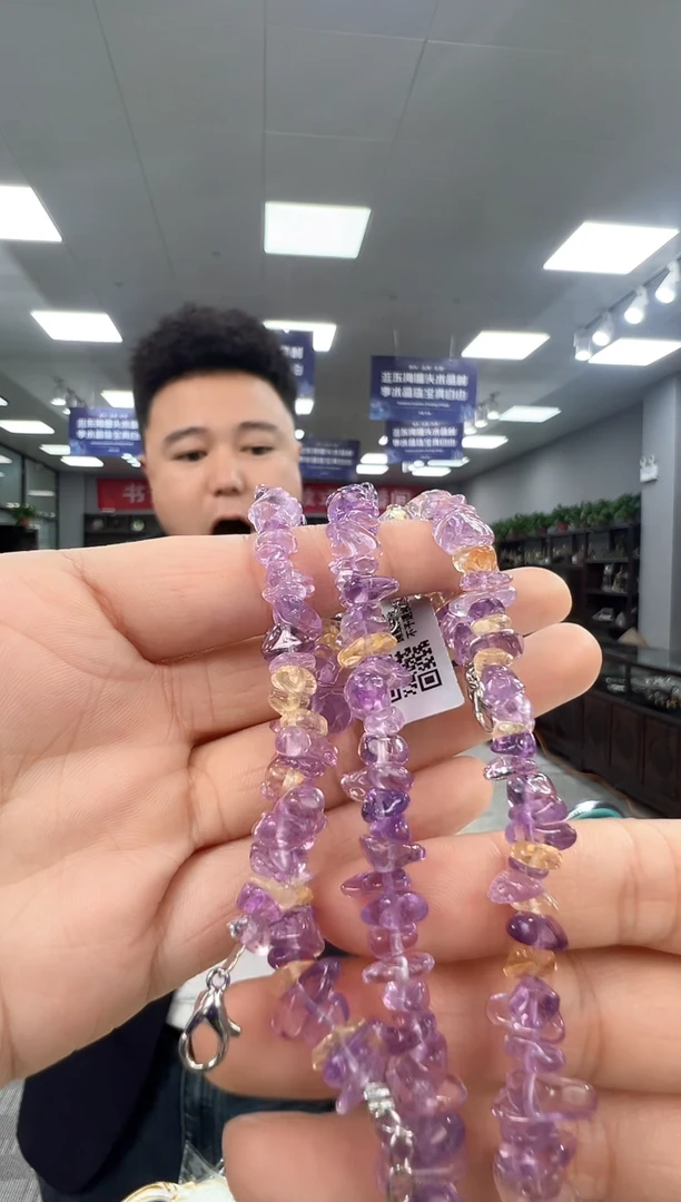 水晶手链未镶嵌7337HT 多样性发一件