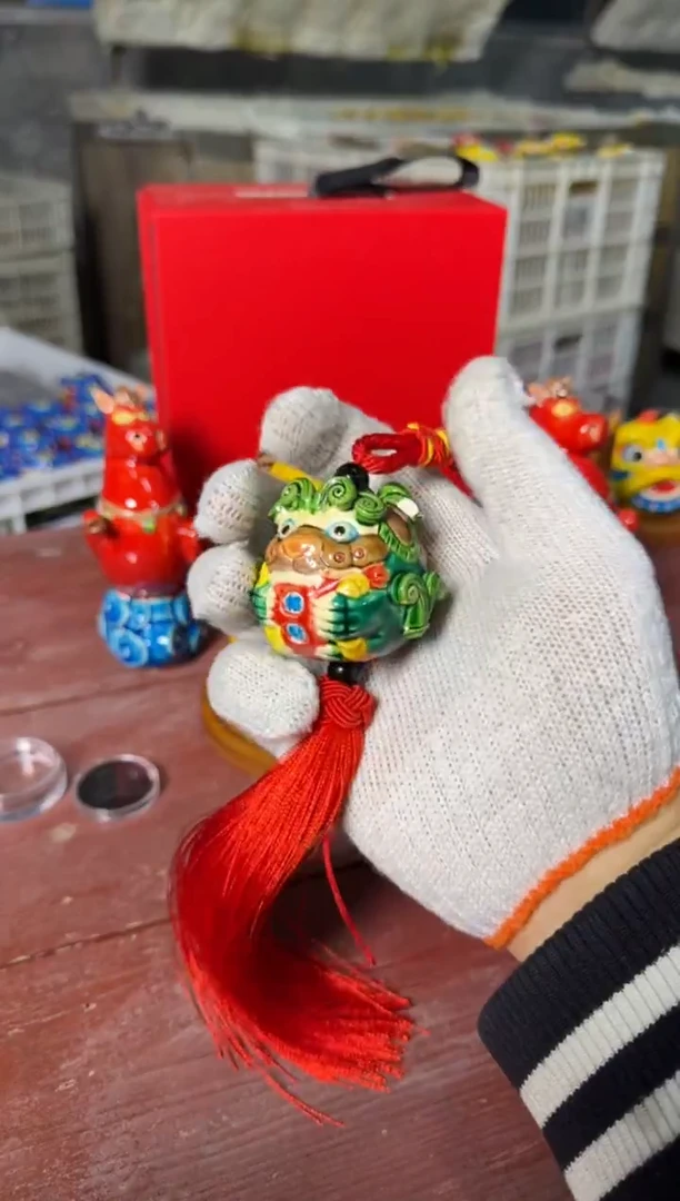 陶瓷双面风师爷111