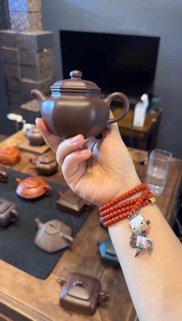茶壶紫砂苏*古莲子 光板