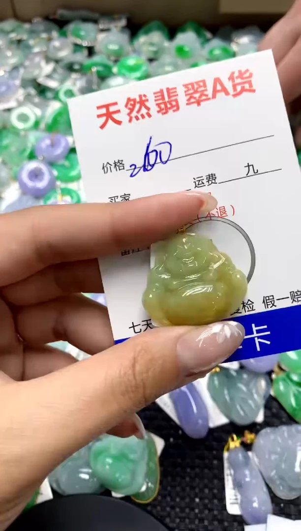 【闪购商品】翡翠颈饰18K金镶嵌111111111111111111