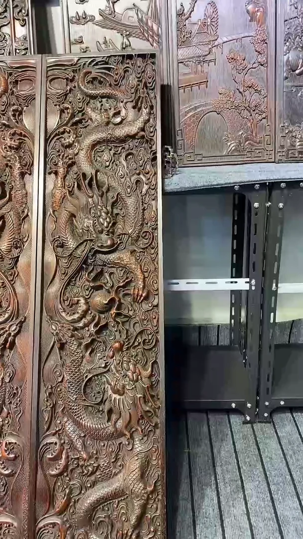 木紫檀雕刻一物一拍
