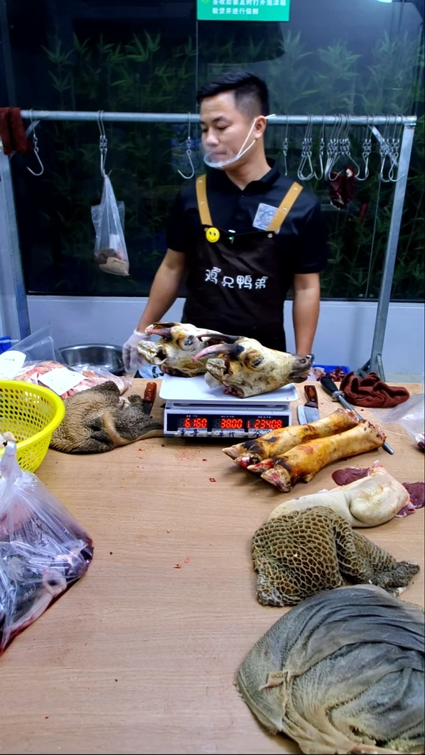 中国大陆冷冻保存30天食用农产品羊头