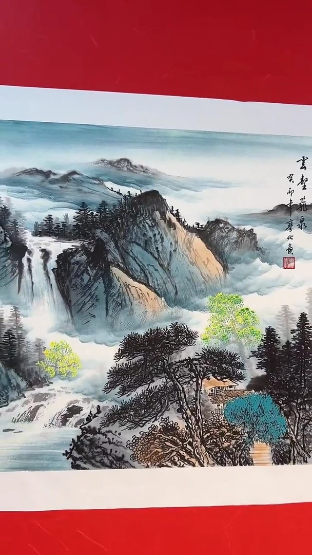 国画廖化老师国画作品