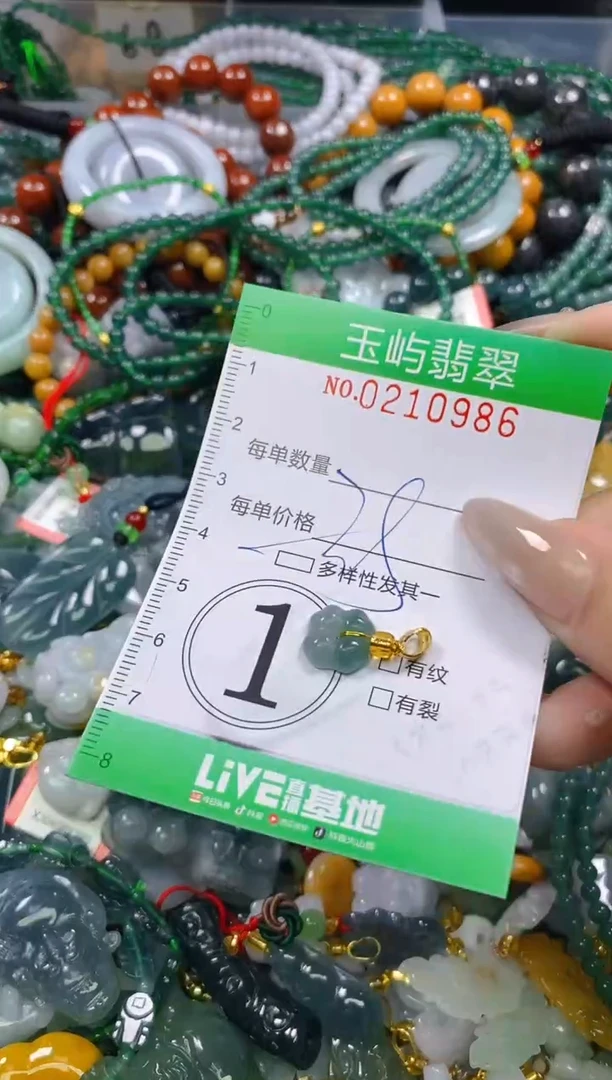 颈饰未镶嵌翡翠闪购0210986多样性发其一