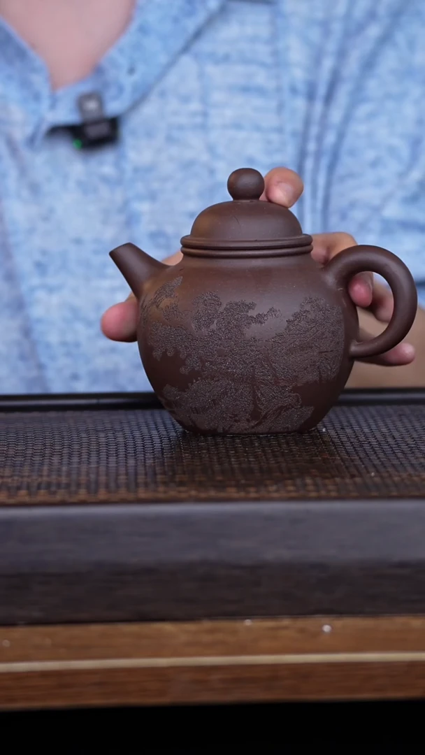 茶壶紫砂宜兴手工原矿紫砂壶001