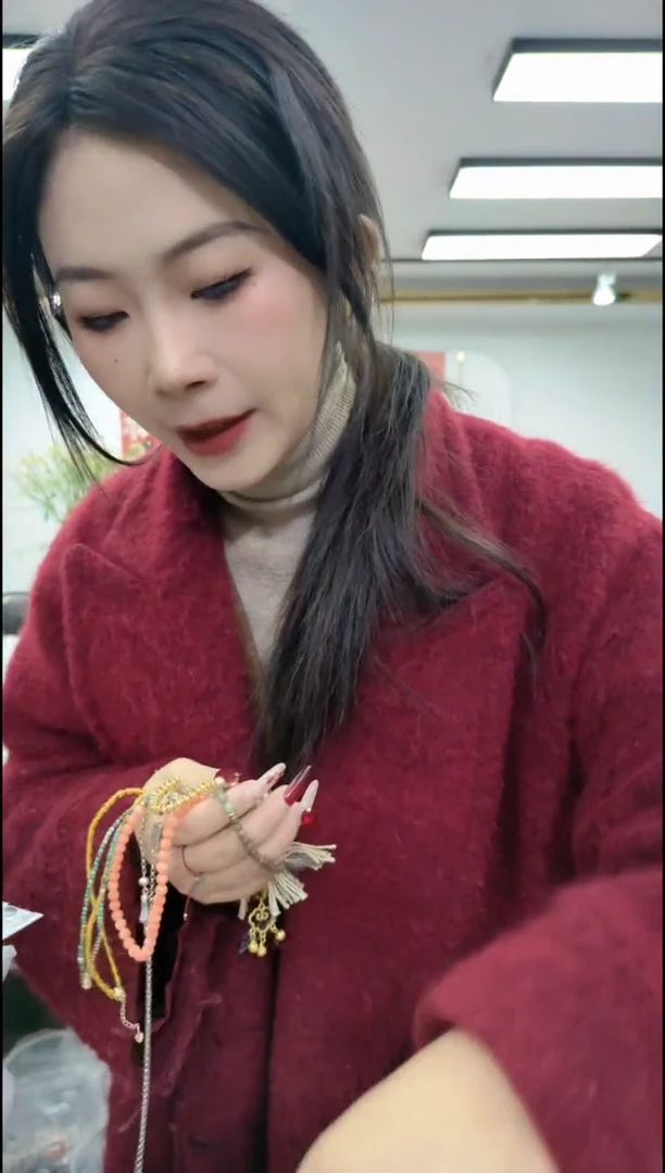 【闪购商品】玛瑙/玉髓颈饰合金2531缘分发其一