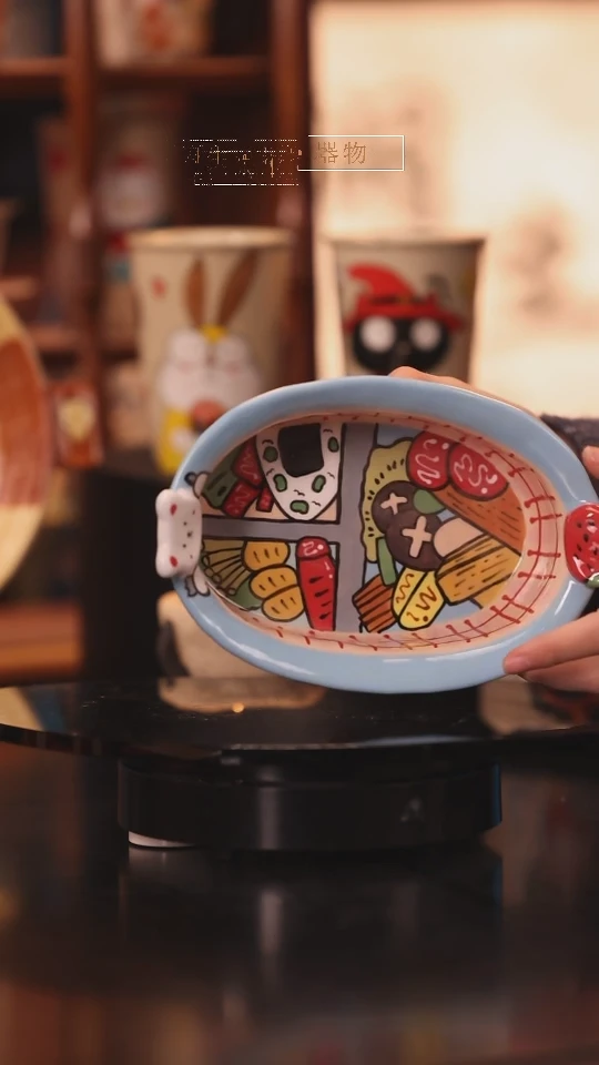 【闪购商品】景德镇可爱设计师款陶瓷