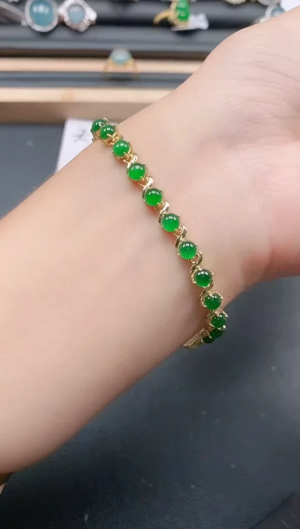 银S925镶嵌戒指翡翠111111
