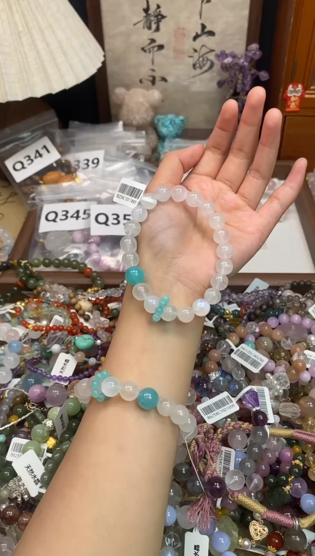 未镶嵌手链月光石356