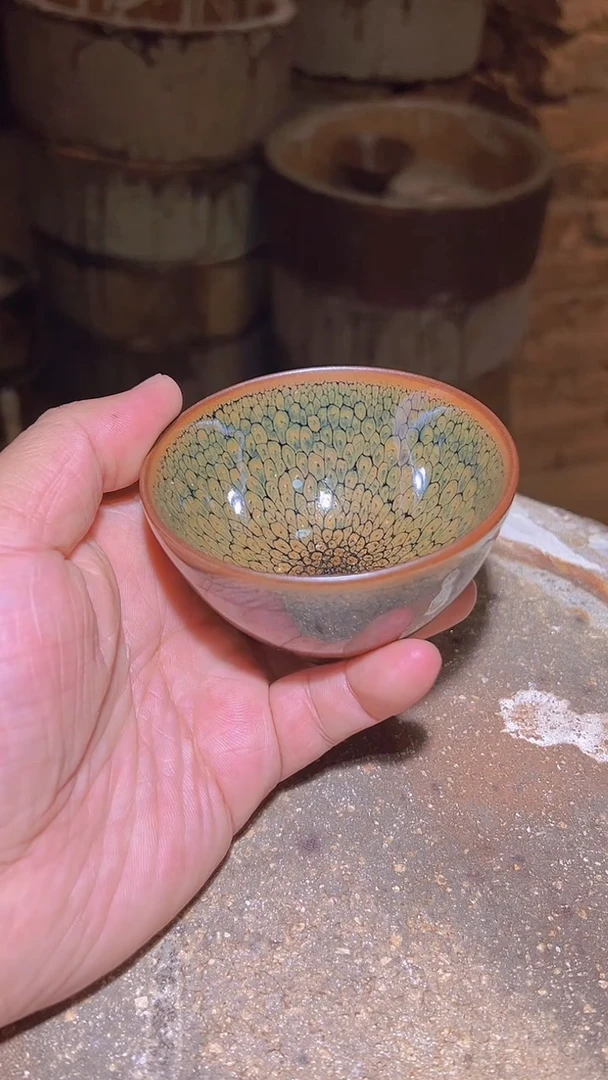 茶盏22鹧鸪斑建盏主人杯