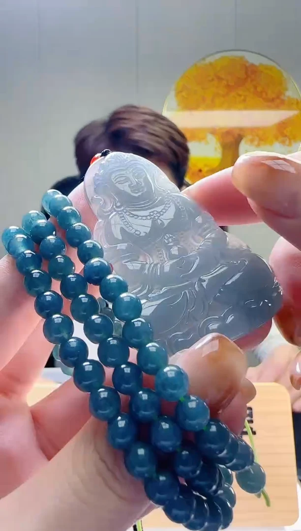 颈饰未镶嵌翡翠无***音多样性随机发其一