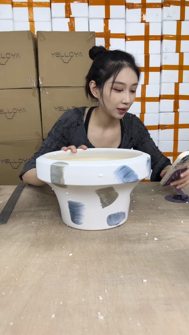 火锅刷色白大号26x18