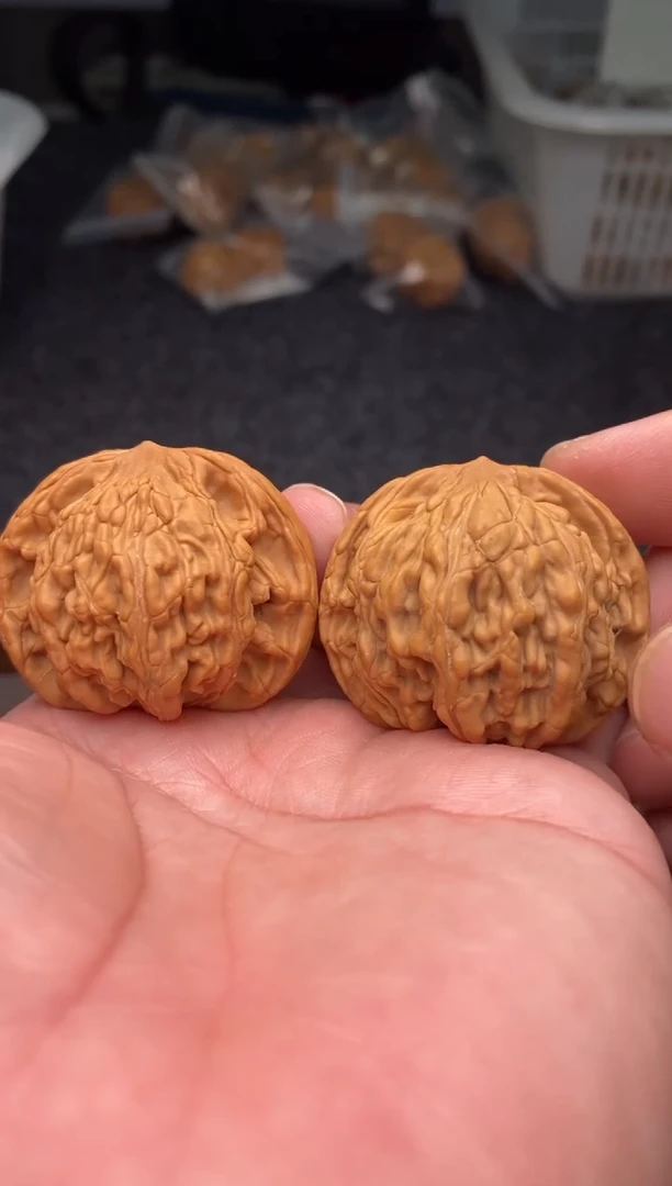 把件文玩核桃b90号43尺虎头