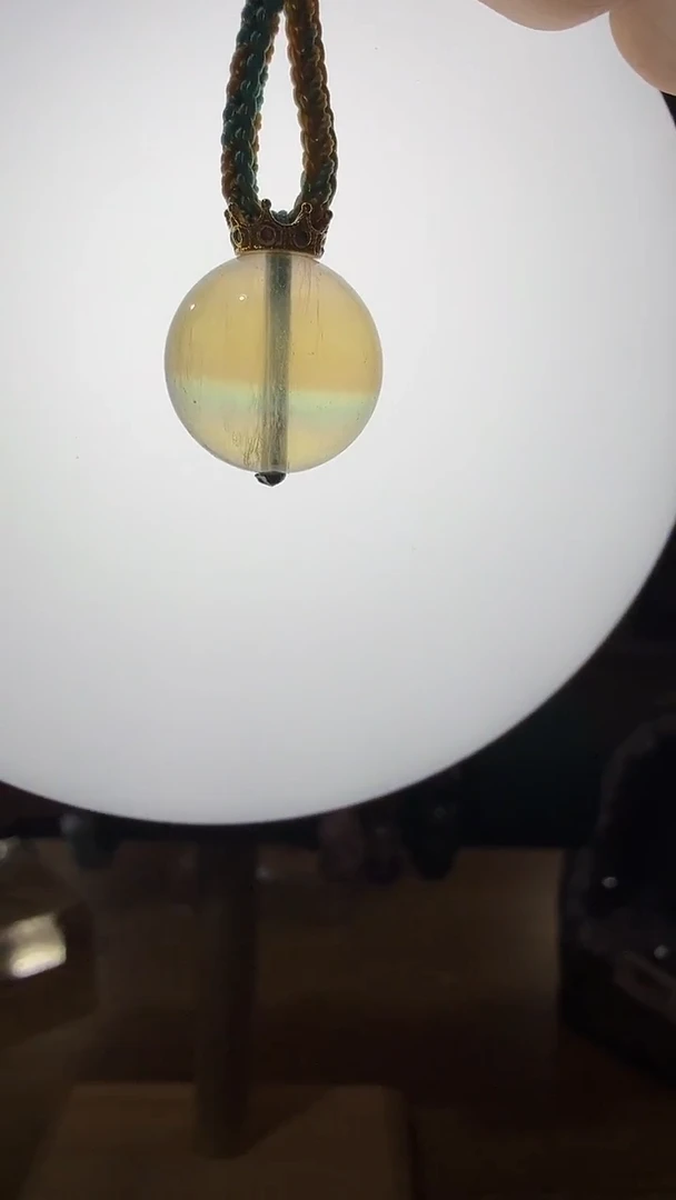 未镶嵌吊坠萤石优0057 约16mm