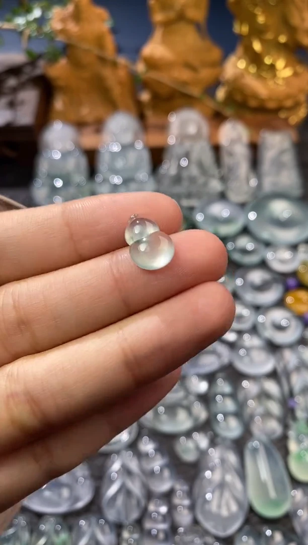 【闪购商品】定制翡翠未镶嵌福利12.5*9.1*3.8