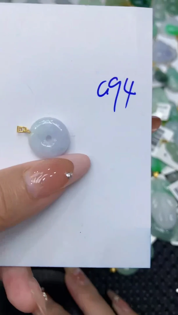 【闪购商品】翡翠颈饰18K金镶嵌111111111