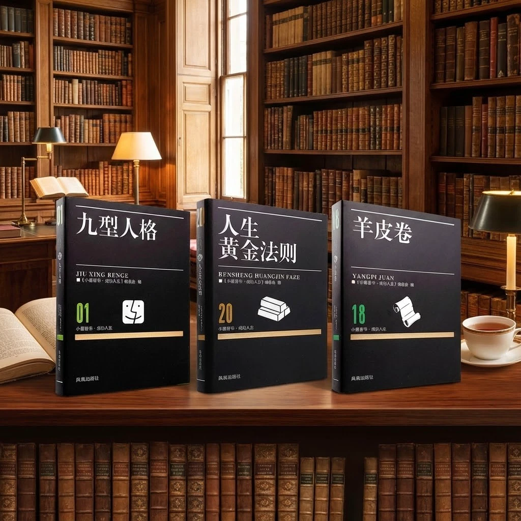 小墨香九型人格正版袖珍迷你版小本经典羊皮卷人生黄金法则口袋书