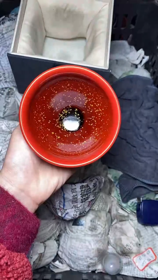 【闪购商品】茶盏锦上花 束口 盏三疯建盏茶器