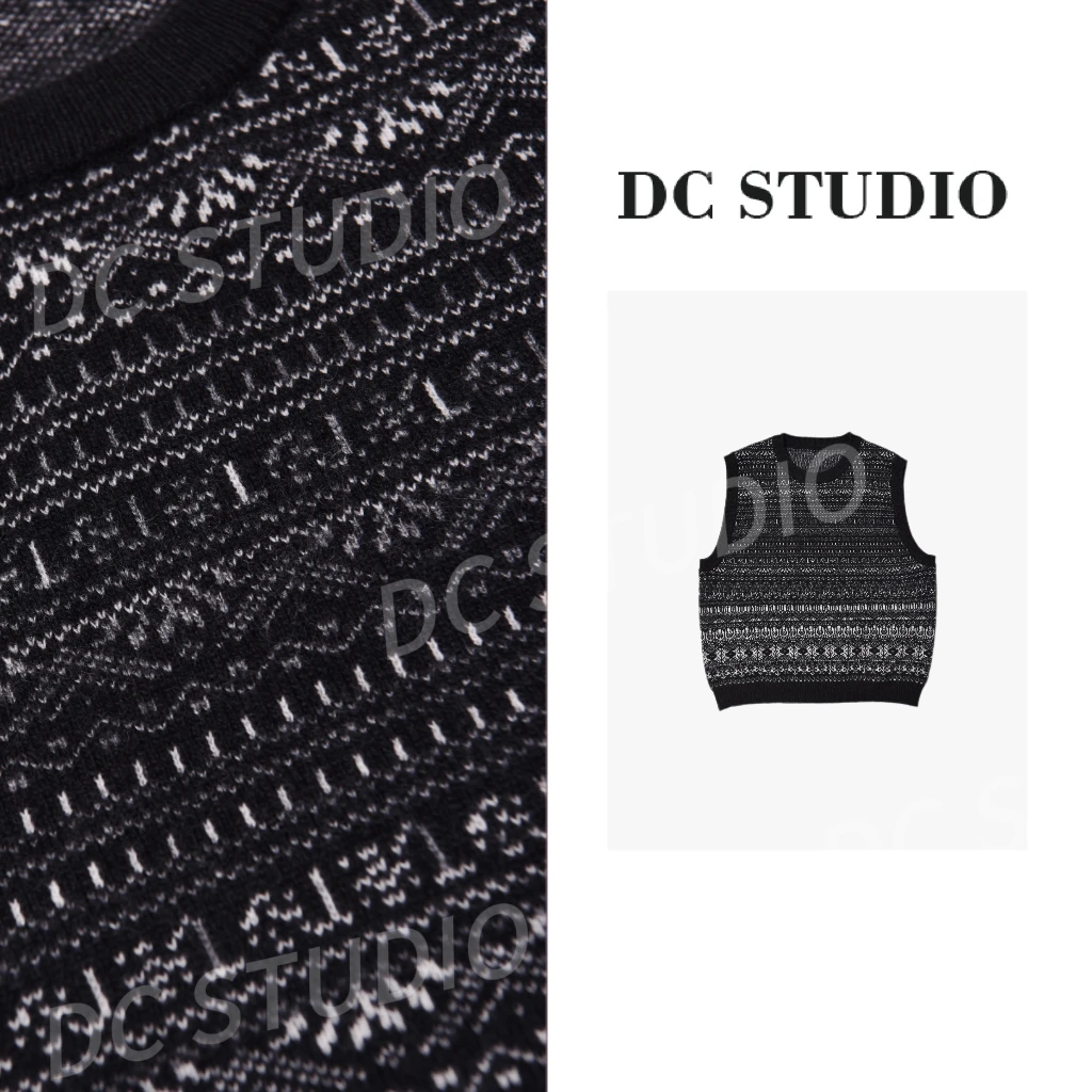 DC STUDIO【心跳】2024秋冬新款绵羊毛加厚休闲百搭保暖马甲2