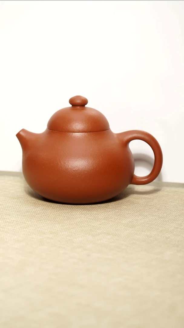 茶壶朱泥。***。文旦瑕疵壶
