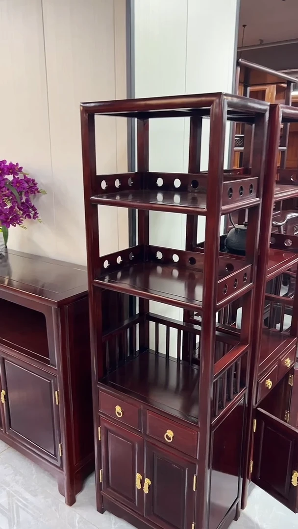 黑酸枝木类桌酸枝色小书柜