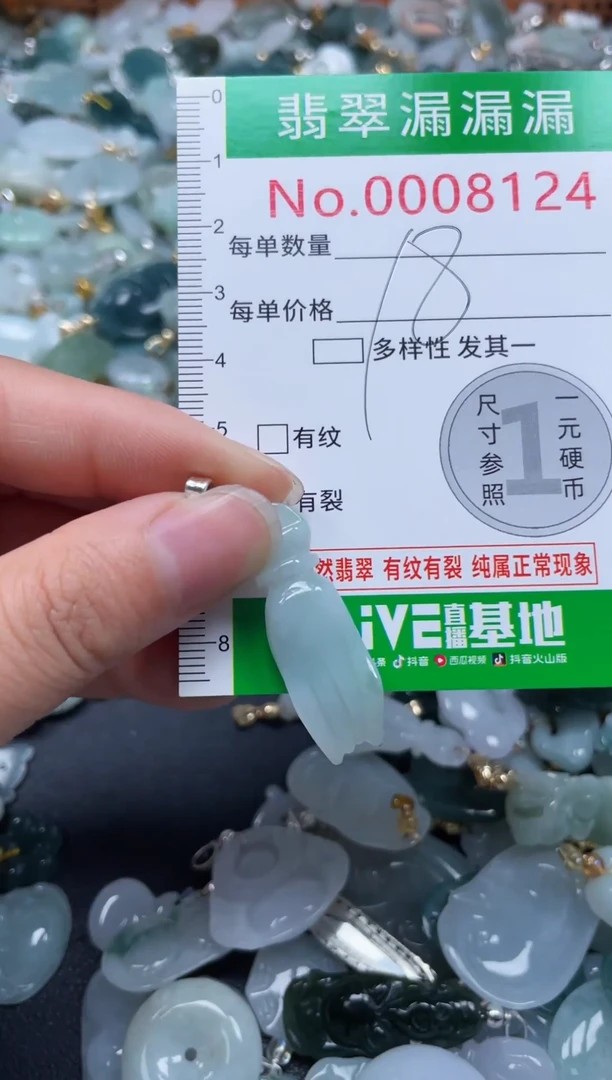 颈饰未镶嵌翡翠8124