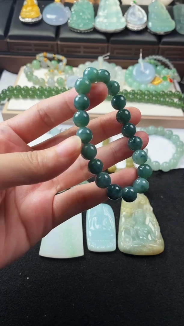 未镶嵌定制翡翠有****后3574毛货不退不换