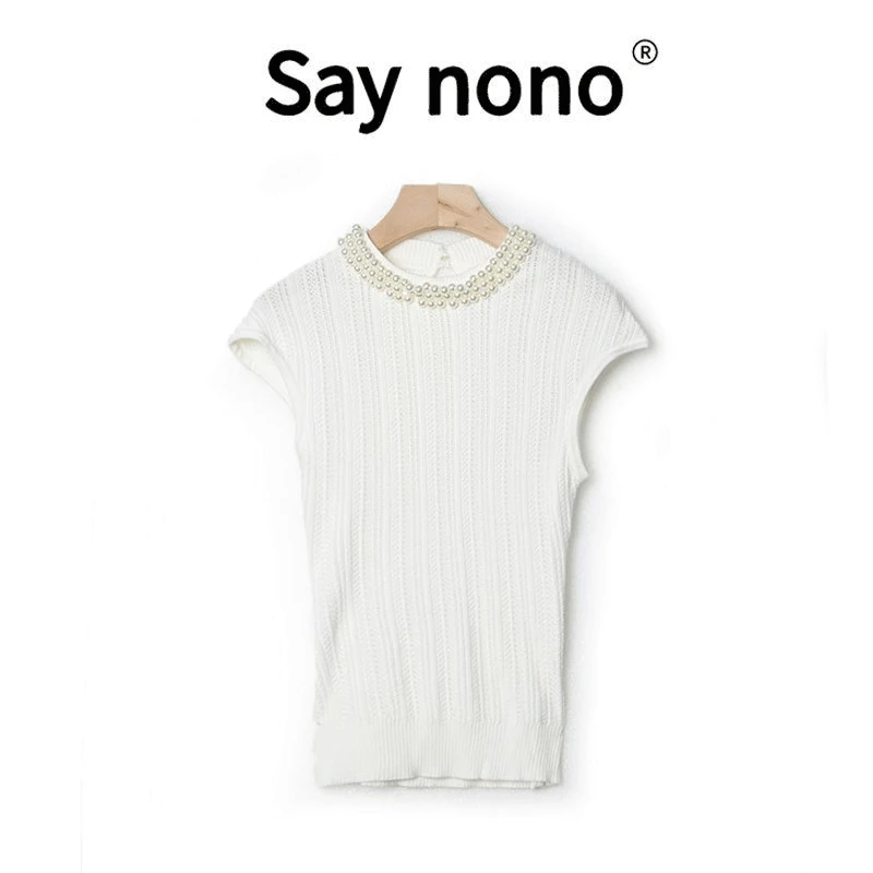 懒猫nonolSaynono高级简约舒适时尚休闲百搭T恤SY20290