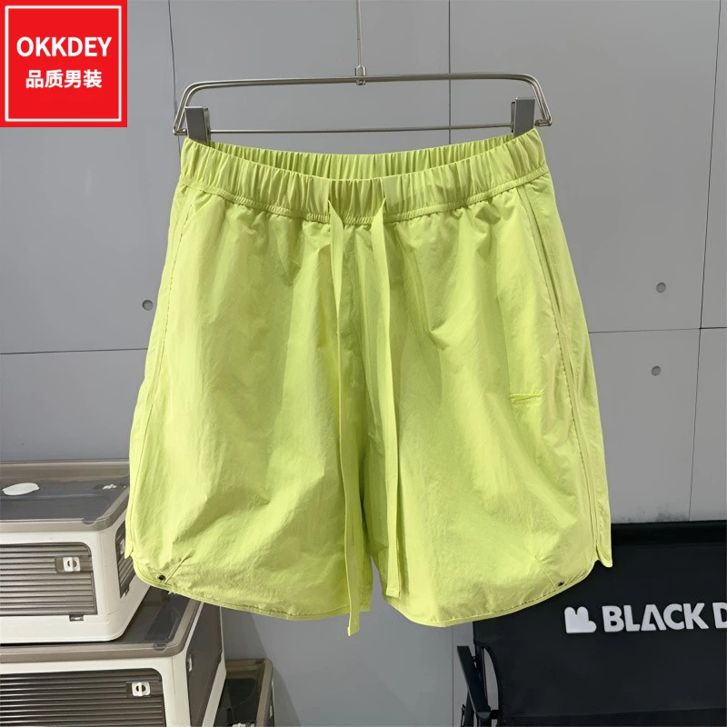 男士潮牌速干运动短裤夏季新款宽松休闲裤子痞帅五分裤高级感男装