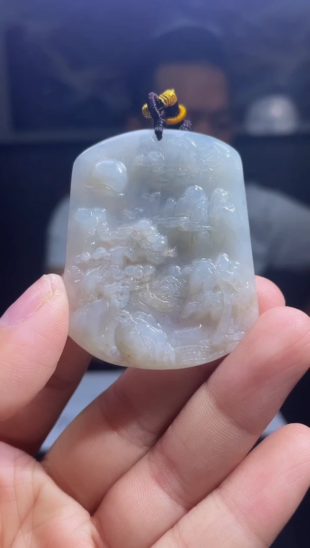 翡翠未镶嵌吊坠(不含链)天然A货翡翠