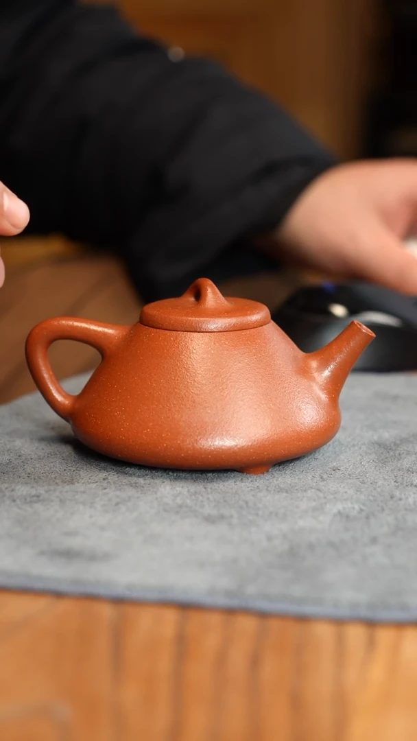【闪购商品】段泥茶壶95纯红降坡全手工子冶