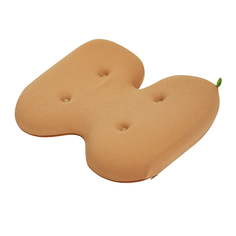 觉轻松护腰垫坐垫护腰坐姿椅神器靠垫护腰记忆棉腰靠腰枕久坐可拆