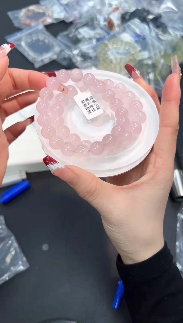 【闪购商品】水晶手串未镶嵌92b多样性发其一/1条默认微瑕