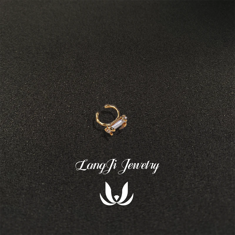 铜合金戒指 欧美风女金色情侣原创设计戒指设计师饰品简约个性C04