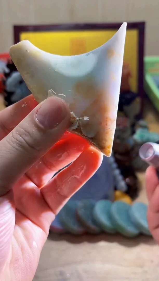未镶嵌挂件翡翠A货常星6684