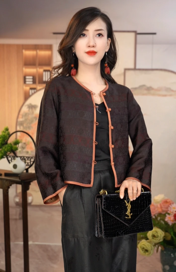 L香云纱上衣SY111