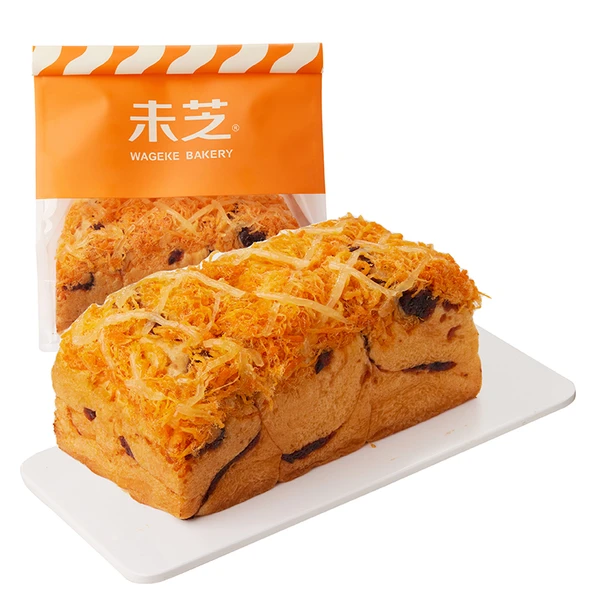 未芝肉松红豆吐司 240g