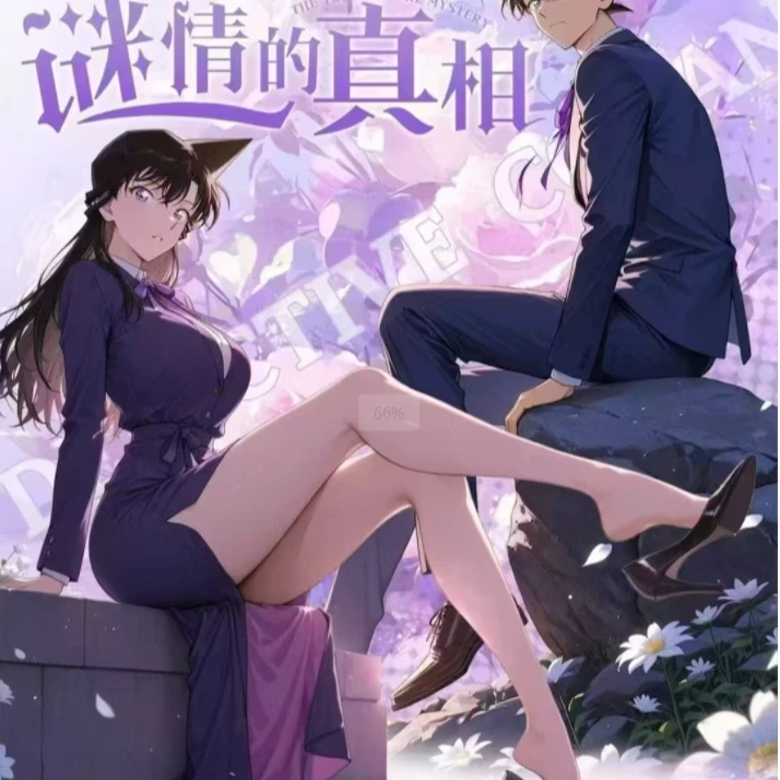 【Moon拆卡】云端文创水晶亚克力滴胶大卡迷情真相名侦探柯南卡牌