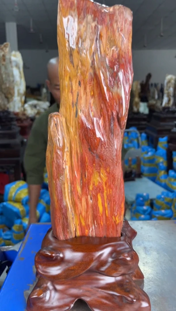 硅化玉摆件未镶嵌7