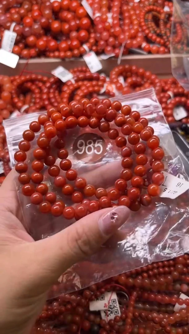 南红玛瑙未镶嵌珠宝奇石985-7