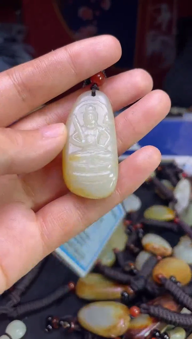 颈饰未镶嵌和田玉123