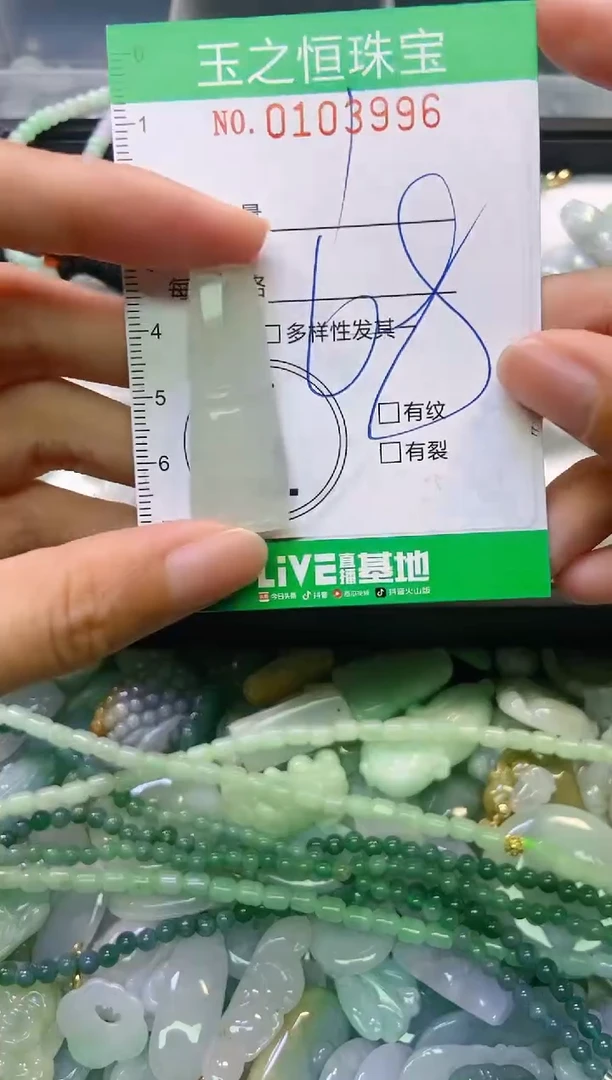 翡翠未镶嵌颈饰闪购0103996