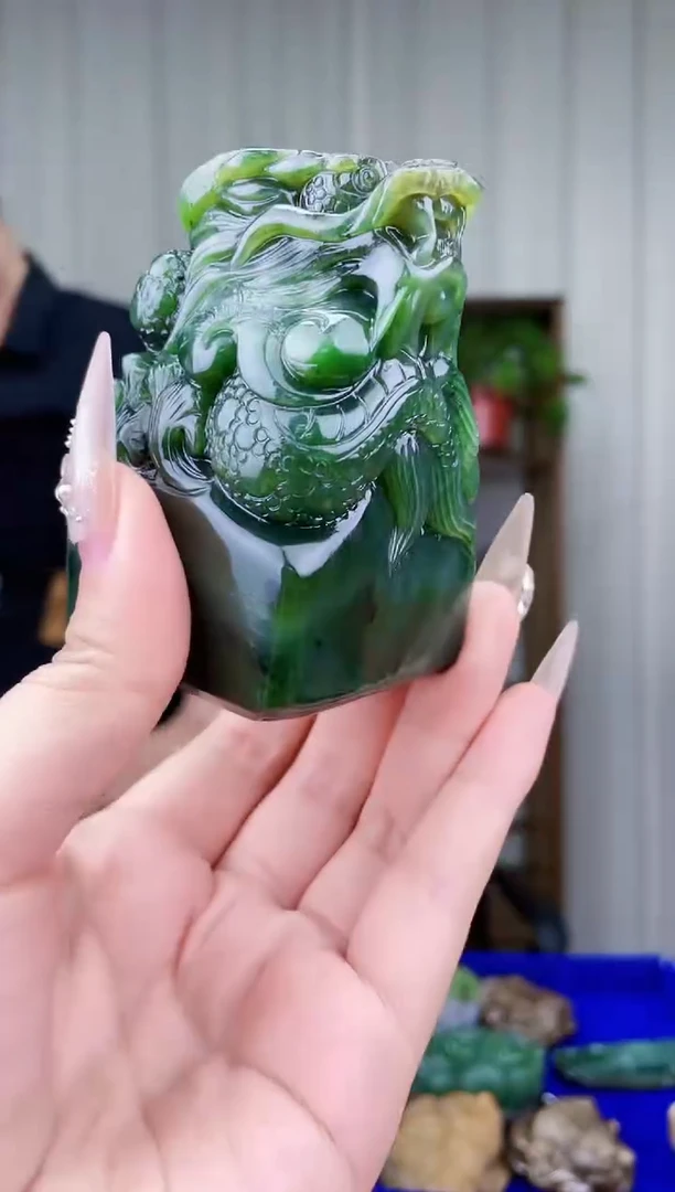 和田玉未镶嵌挂件拍一发一，多样性发货！
